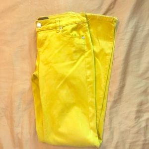 Yellow pants